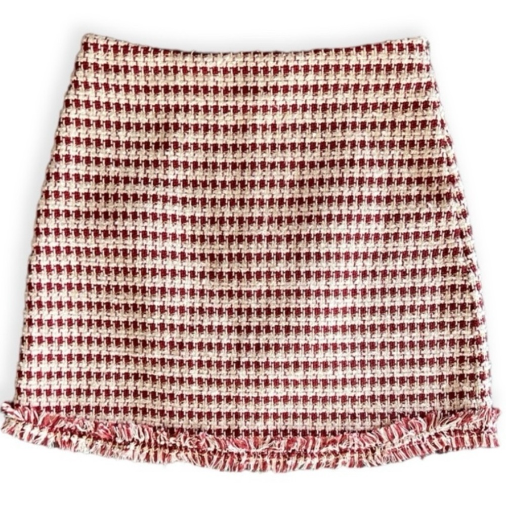 Tweed Mini Skirt